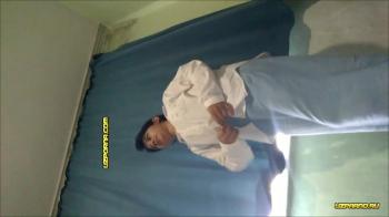 Молодая узбечка с большими сиськами раздевается на камеру